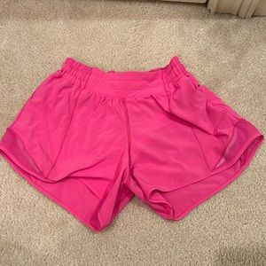 Lululemon pink shorts